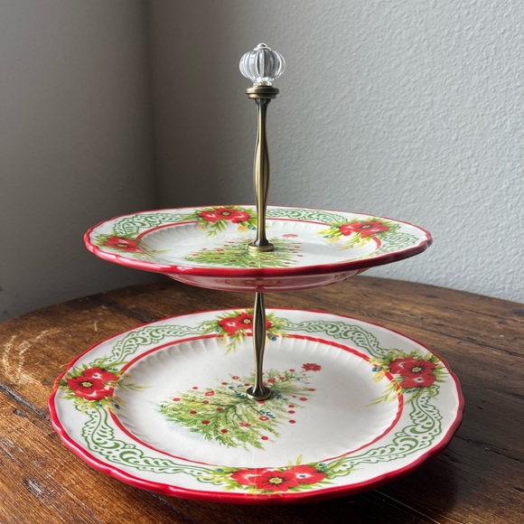 The Pioneer Woman 2-Tier Holiday Cheer Server - Picture 7 of 8